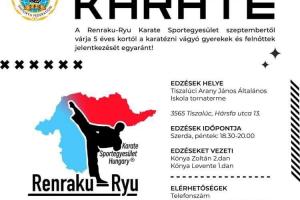 Karate edzés Tiszalúcon!